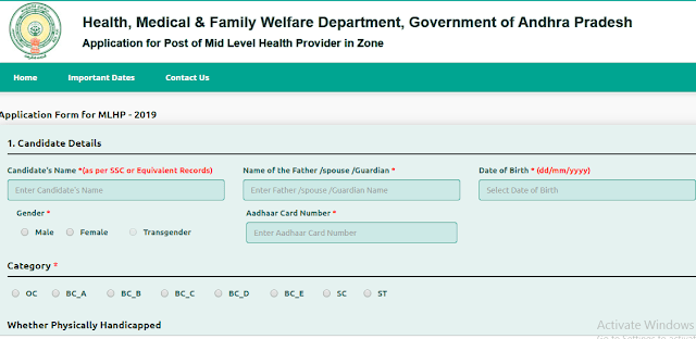 How to Apply Nursing Jobs in AP Staff Nurse Vacancies Fill Contract basis Notification