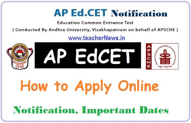 How to Apply AP EdCET 2020 Online Application | AP EdCet Notification Dates Fee Particulars 