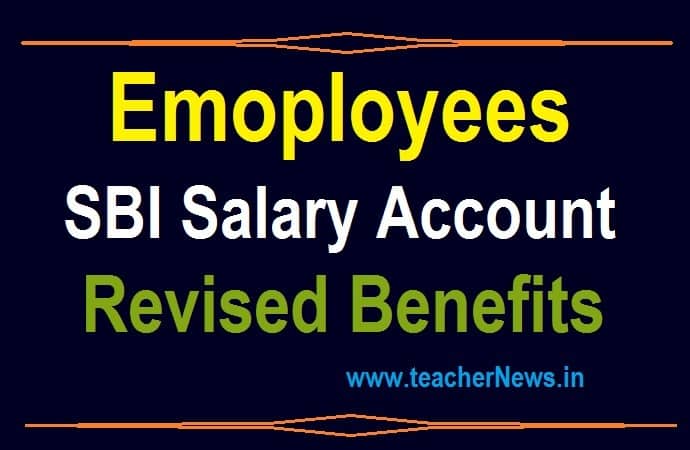 Employees SBI Salary Account Revised Benefits 2025 - SBI SGSP Account Revised Finacial Benefits pdf