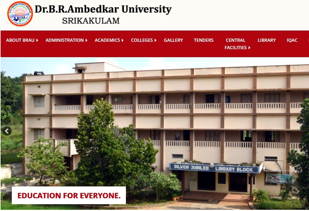 Ambedkar university BRAU LLB LLM & MCA Results and BRAU UG Exams are 2020 Manabadi
