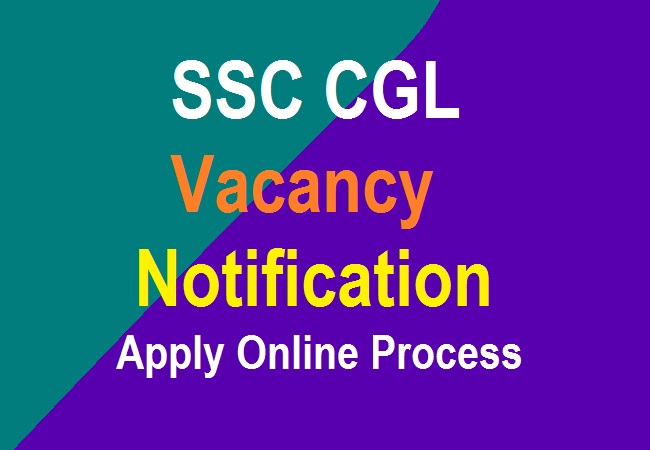 SSC CGL Apply Online Process 2021 - Staff Selection Commission Vacancy Notification 
