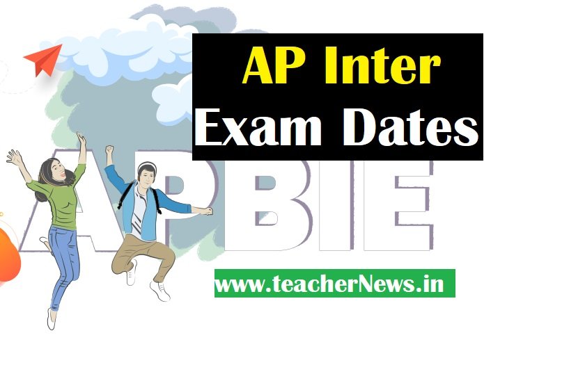 AP Inter Exam Dates 2022 (Modified) | AP Intermediate Revised Time Table for First and Second year Inter Examinations