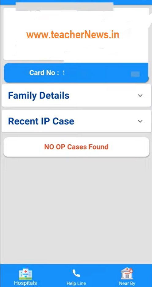 AP Teachers Health Card Mobile Application