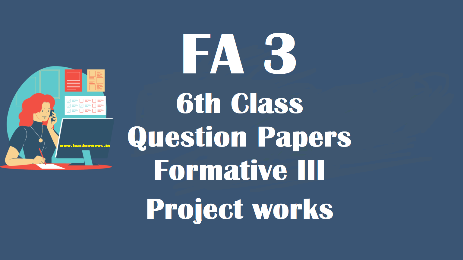 AP FA3 6th Question Papers 2026 – SAMP3 Model Papers & Project Works