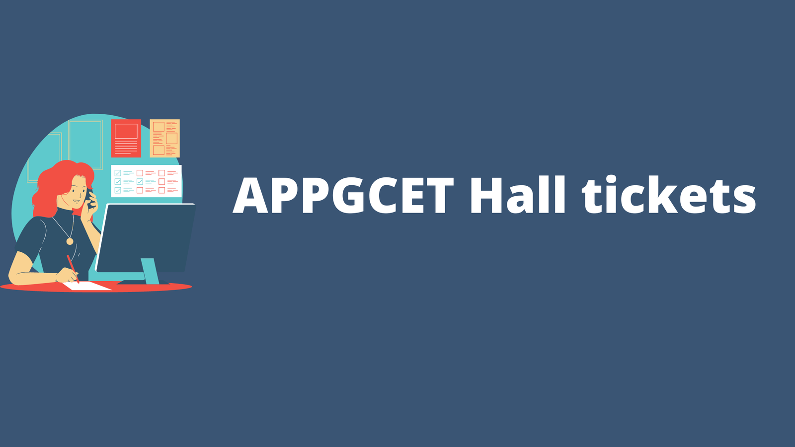 APPGCET Hall tickets 2022 AP PGCET Subject wise Admit Card & Exam Date