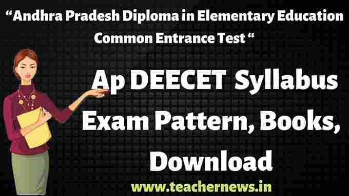 AP DEECET  Syllabus  Download 2023