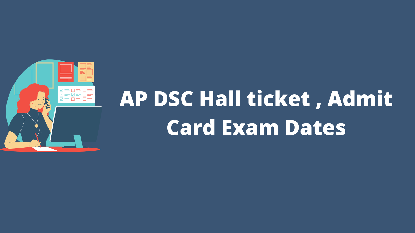 AP DSC 2022 Hall ticket
