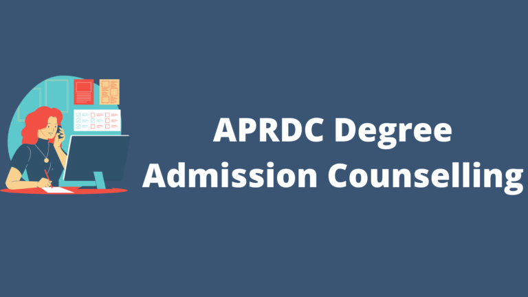 APRDC Degree Admission Counselling