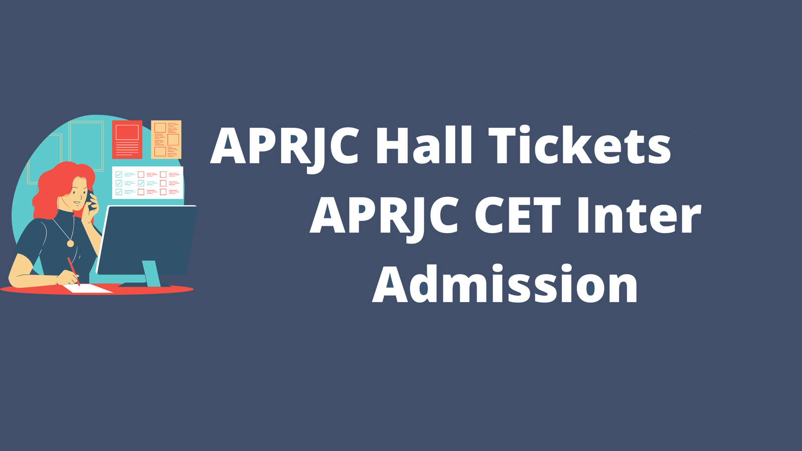 APRJC Hall Tickets - APRJC CET Inter Admission Test Admit Card @ aprs.apcfss.in