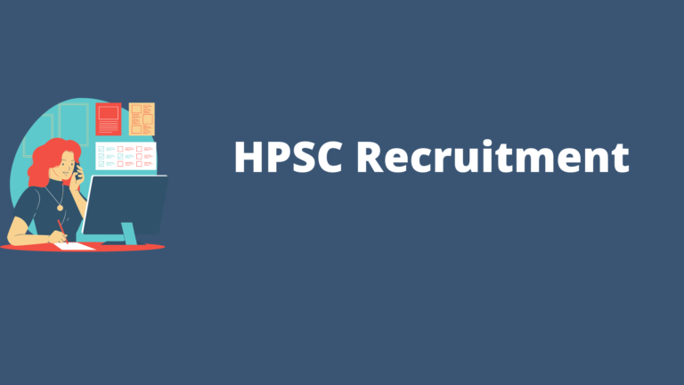 HPSC Recruitment