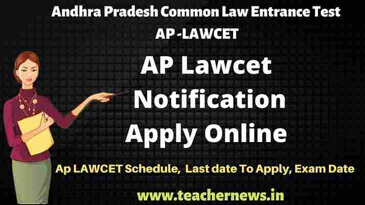 Ap LAWCET Notification and Application Form 2023