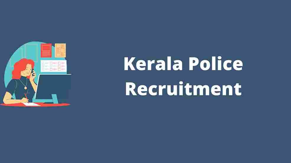 Kerala Police Recruitment