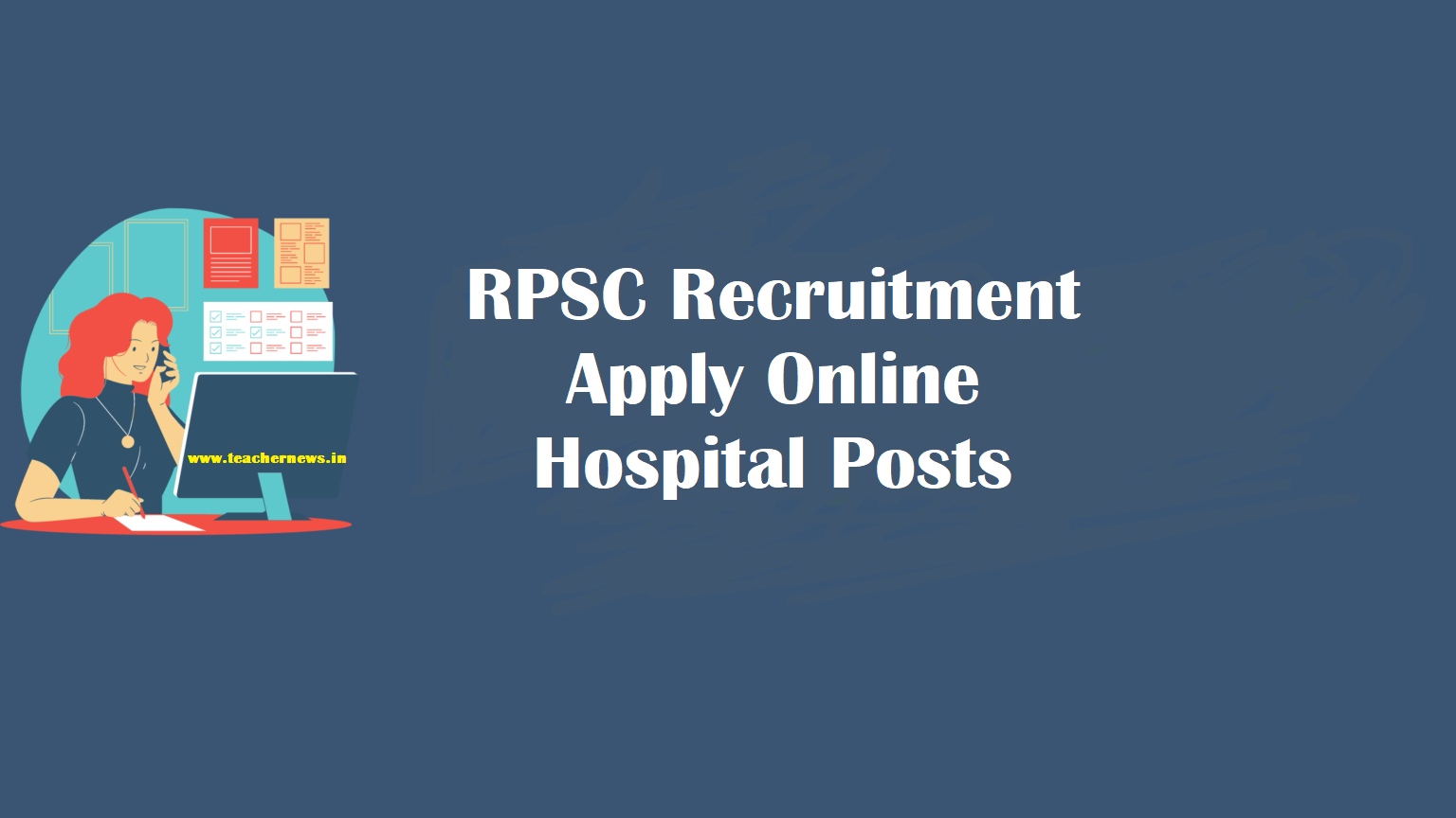 RPSC Recruitment Apply Online for Hospital Care Taker Posts