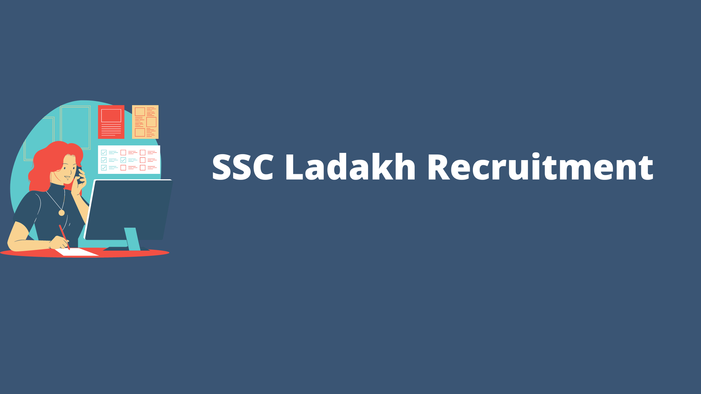 SSC Ladakh Recruitment