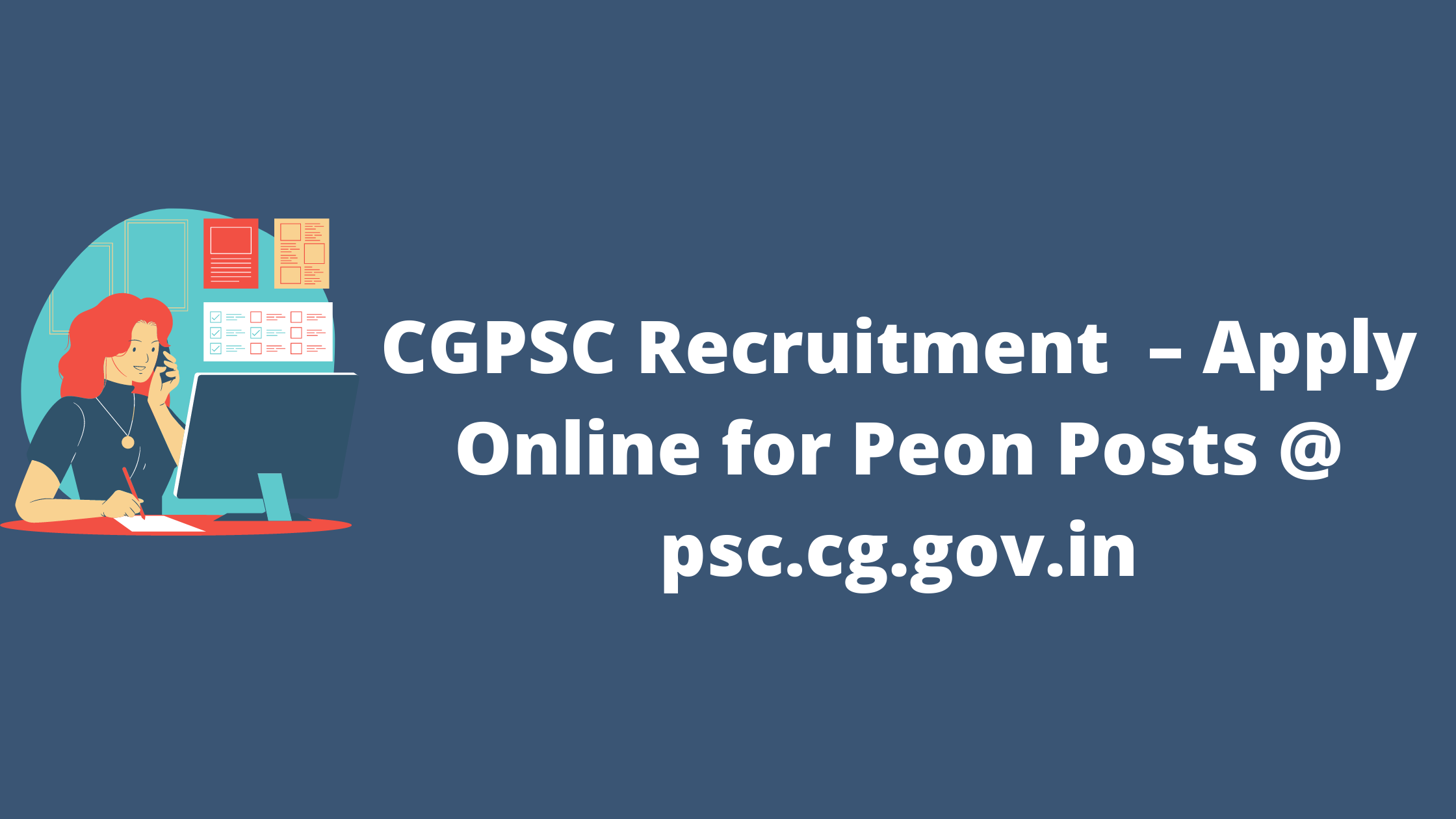 CGPSC Recruitment