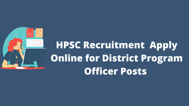 HPSC Recruitment