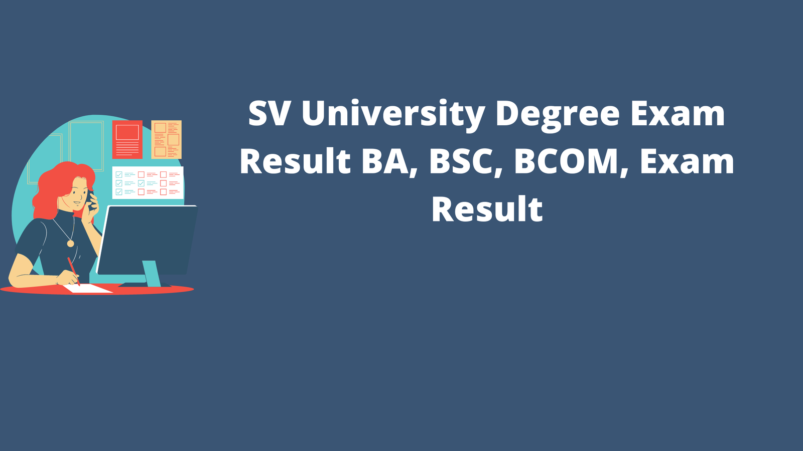 SV University Degree Exam Result