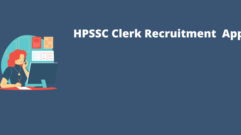 HPSSC Clerk Recruitment