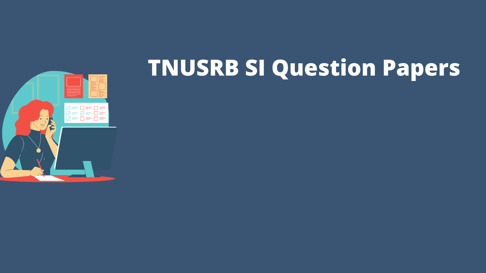 TNUSRB SI Question Papers