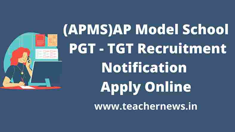 AP Model School Recruitment for PGT - TGT
