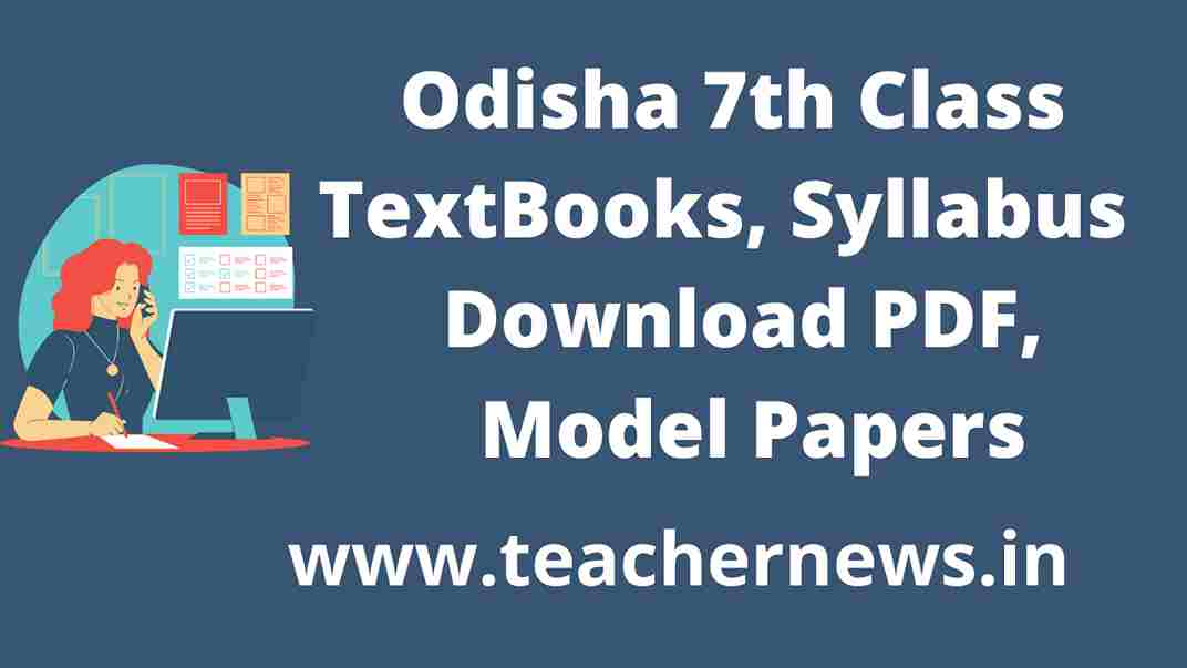 Odisha 7th Class Textbooks ,Syllabus