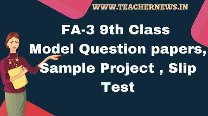 AP FA3 9th Class Model Question Papers 2026 – Ultimate Exam Prep Guide