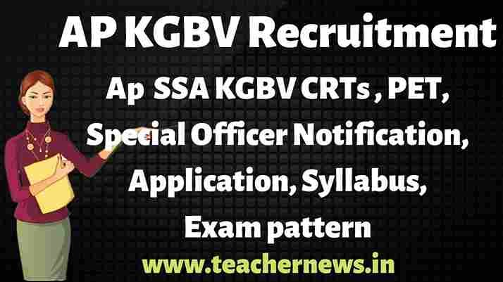 AP KGBV Non-Teaching Recruitment 2025: 1095 Vacancies for Vocational Instructors, ANM, Accountant & More – Apply Offline Now