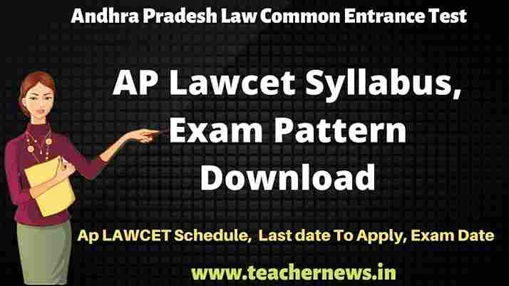 AP LAWCET Syllabus Download PDF