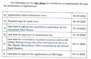 NMMS NOTIFICATION 2022 -23 - GUIDELINES - ONLINE APPLICATION