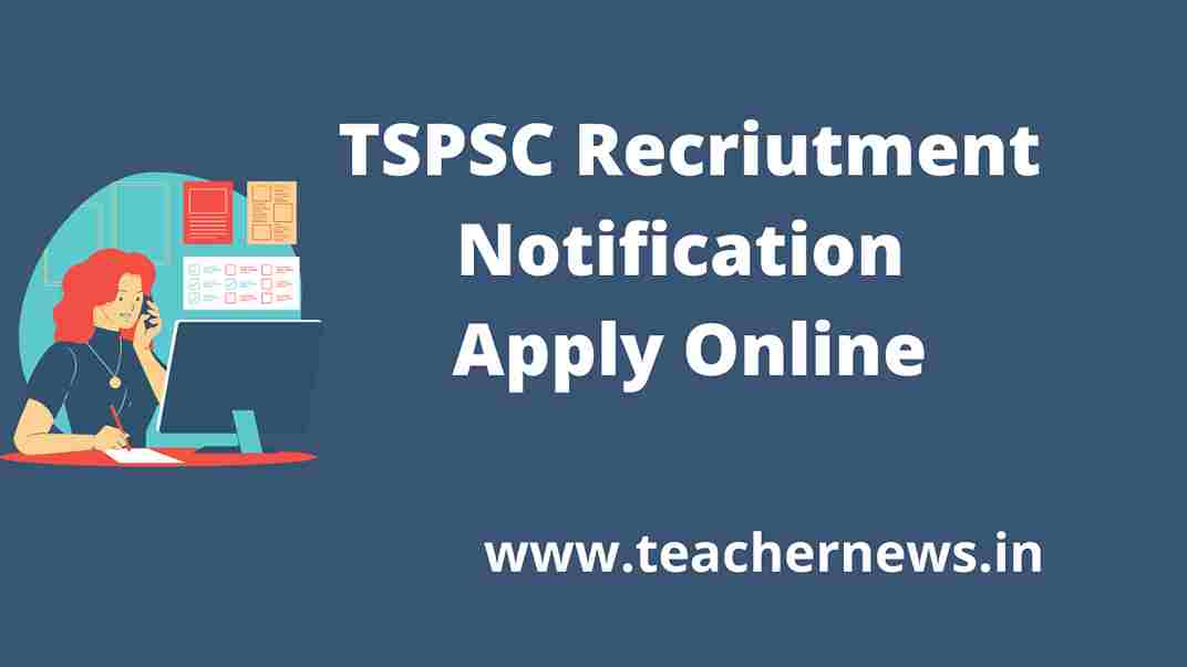 TSPSC recruitment for Town Planning Building Overseer Recruitment 2022