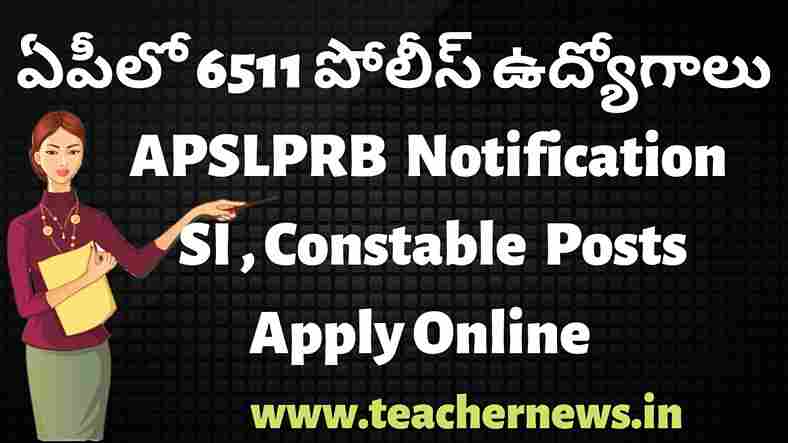 AP-Police-Recruitment-for-SI-Police-Constable-post 2022