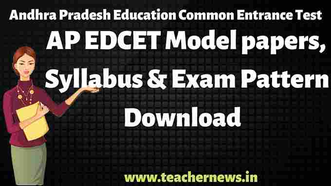 Ap EDCET Model Papers and Answer Keys Download 2023