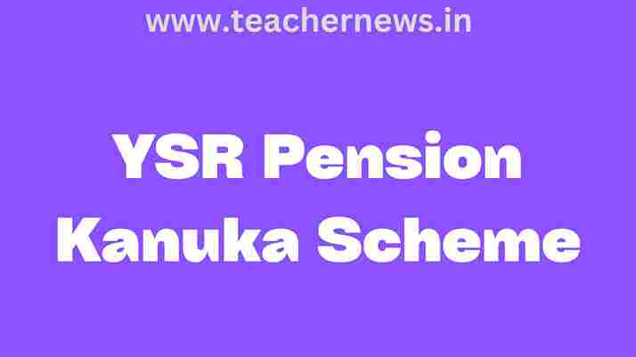 YSR Pension Kanuka Scheme