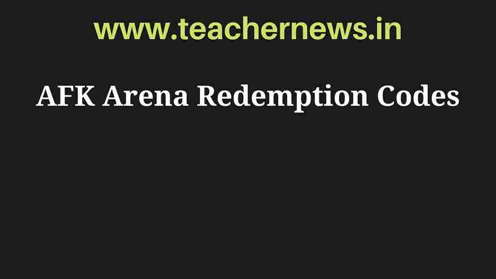 AFK Arena Redemption Codes