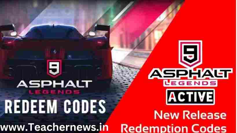 Asphalt9 Redeem Codes 2023