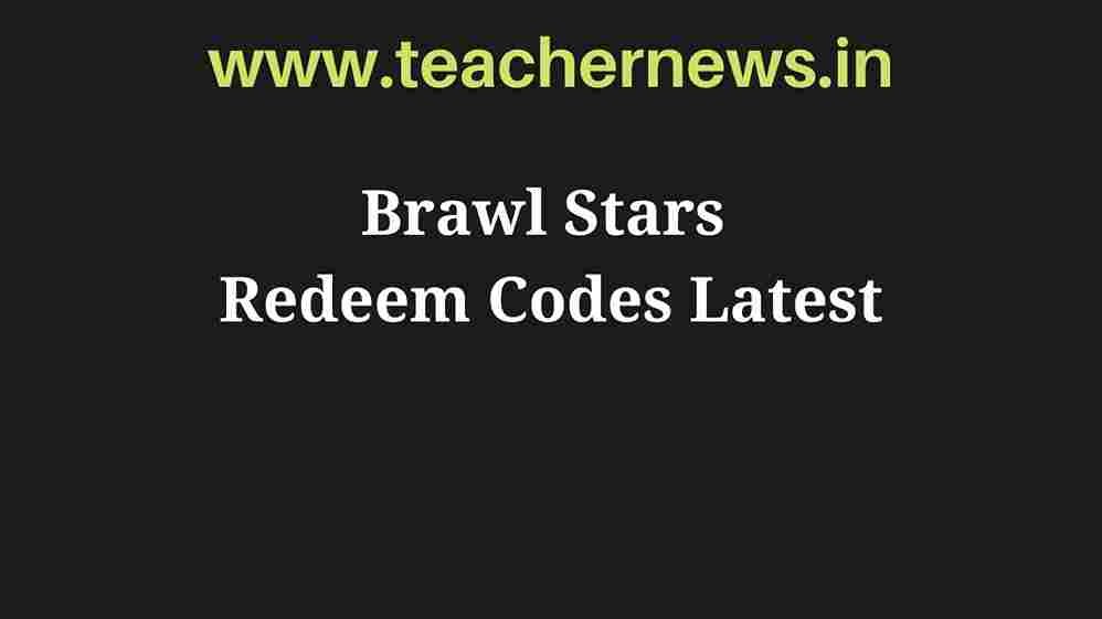 Brawl Stars Redeem Codes Latest