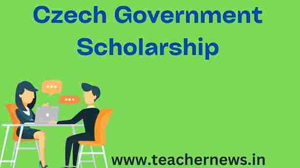 Czech Government Scholarship