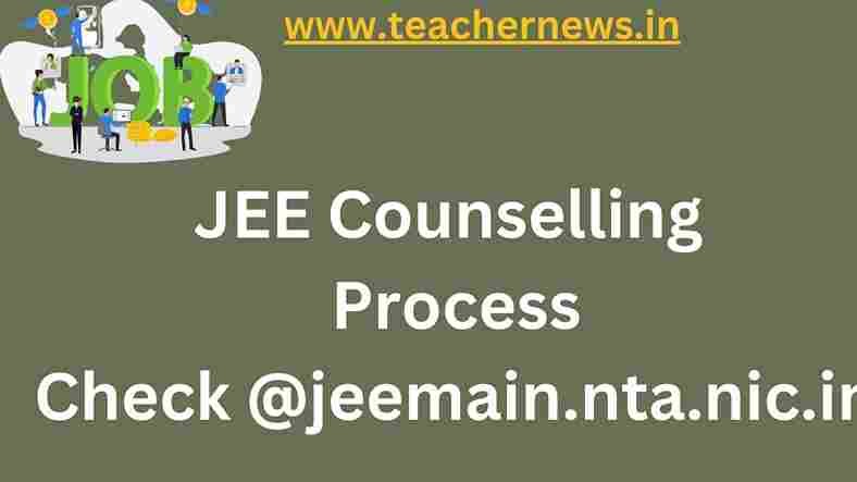 JEE Counselling Process