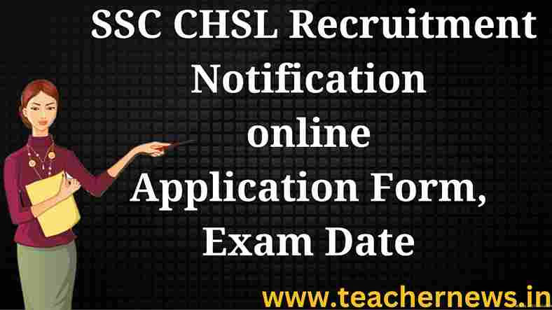 SSC CHSL Recruitment Notification
