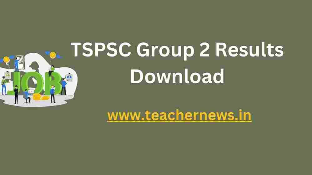 TSPSC Group 2 Results