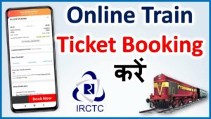 irctc train Ticket Booking
