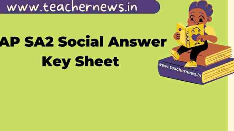 AP SA2 Social Answer Key 2026 | Summative 2 Social Official Principles of Evaluation