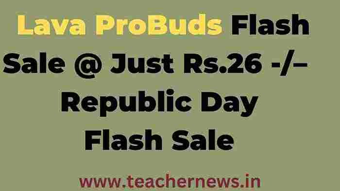 Amazon Lava ProBuds Flash Sale