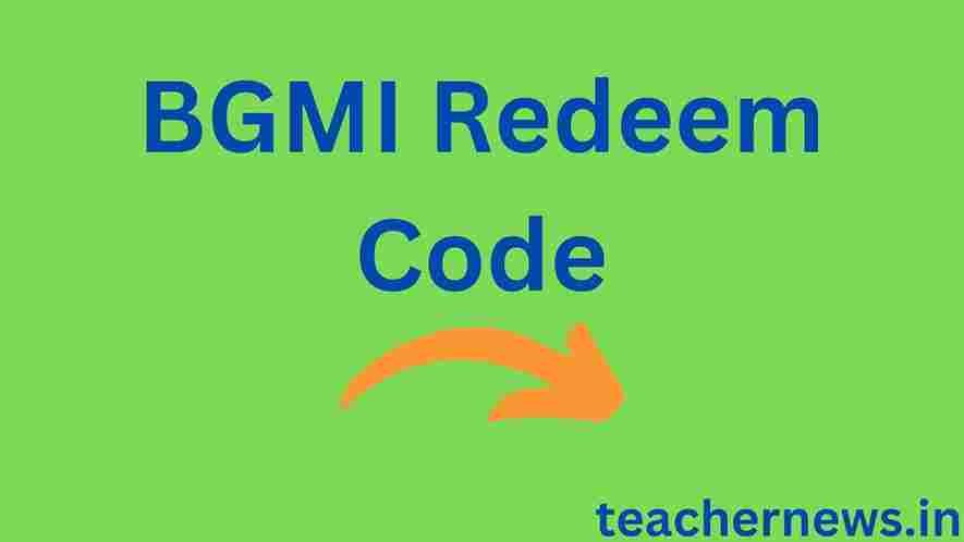 BGMI Redeem Code