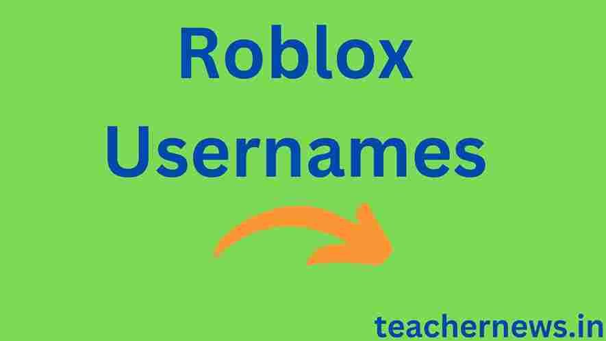 Roblox Usernames