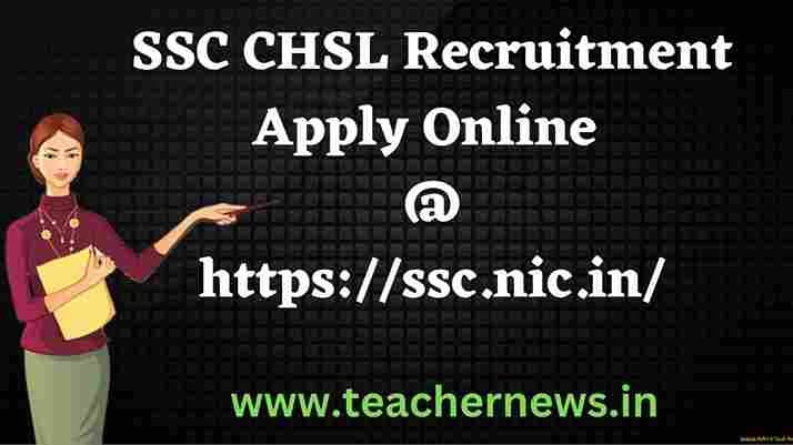 SSC CHSL Recruitment 2023
