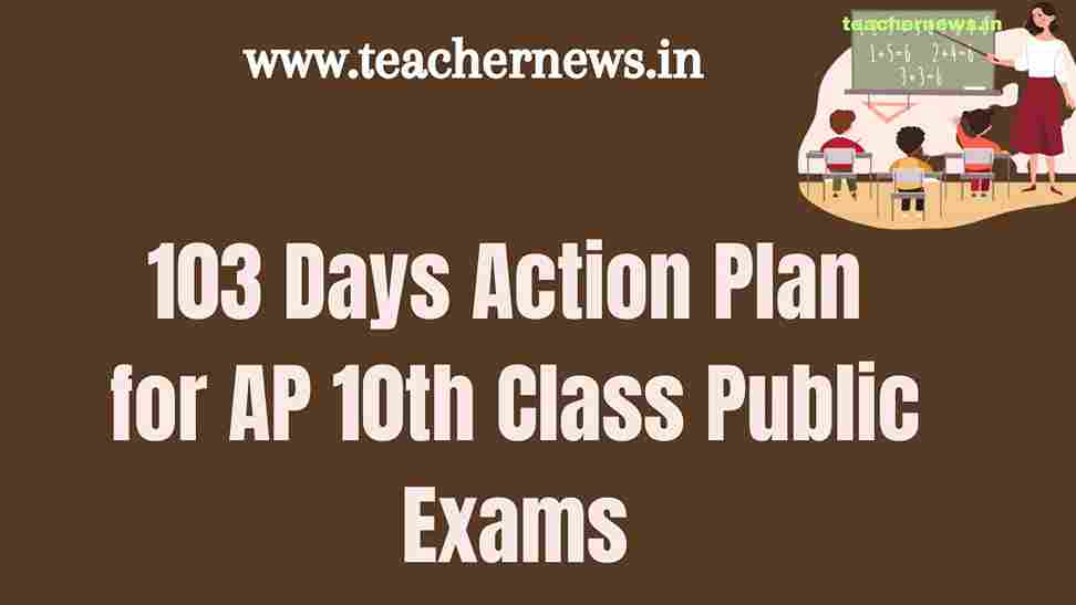100 Days Action Plan for AP 10th Class Public Exams 2025 Download All Information Available Here
