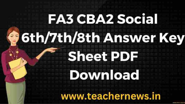 AP FA3 Social Answer Key 2026 – Official SAMP3 Answer Sheets
