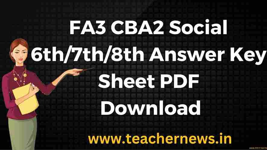 AP FA3 Social Answer Key 2026 – Official SAMP3 Answer Sheets