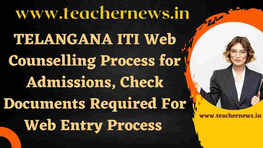 TELANGANA ITI Web Counselling Process